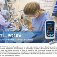 Oxymètre de pouls portable pour animaux de compagnie, équipement vétérinaire pour hôpital vétérinaire, oxymètre de pouls portable pour animaux