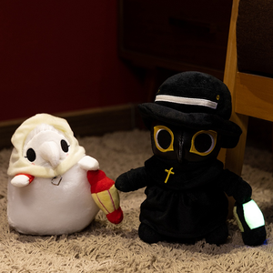 Giocattoli di peluche per animali che si illuminano al buio della serie di corvi di Halloween - Product Image 1