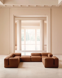 Ensemble de canapés de salon américain moderne créatif pour la maison de haute qualité en cuir tissu personnalisé - Product Image 6