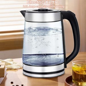 Tetera Eléctrica de Vidrio Inalámbrica de 1.8l al por Mayor, Electrodomésticos de Cocina OEM con Infusor de Vidrio - Product Image 3