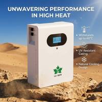Batería de 100Ah para Montaje en Pared, Módulo de Almacenamiento de Energía Solar para Soluciones de Energía Renovable