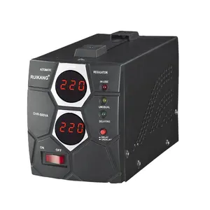 Estabilizador de tensão monofásico, 1000va & 1500va & 2000w, para refrigerador tv, 100-260v