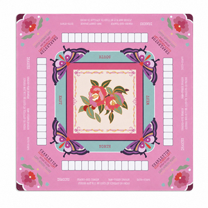 Tappetino Antiscivolo in Pelle per Tavolo da Mahjong Americano, Copertura Personalizzata Stampata per Superficie di Gioco - Product Image 1