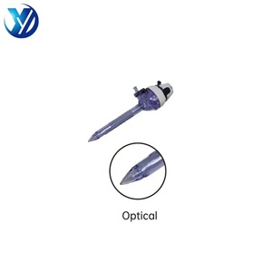 Instrumen operasi medis tanpa pisau bermanik, instrumen bedah laparoskopik Trocar sekali pakai canulas - Product Image 6