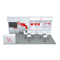 Stand d'exposition modulaire sur mesure, directement de l'usine, fournisseur de stands d'exposition