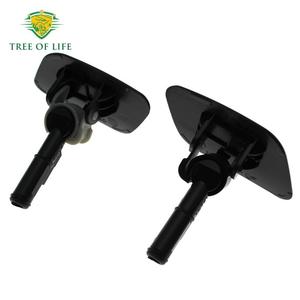 Headlight Washer Caps For Hyundai Sonata 8 Azera Grandeur 98681 4Q000 98682 4Q000 <b>Clip</b> On Plastic Front Bumper - Product Image 1