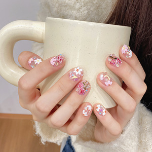TSZS 2026 Novedad Primavera Verano <span class=keywords><strong>Uñas</strong></span> Postizas <span class=keywords><strong>3D</strong></span> con <span class=keywords><strong>Relieve</strong></span> Floral, Efecto Ojo de Gato Brillante, Flores <span class=keywords><strong>en</strong></span> <span class=keywords><strong>Relieve</strong></span>, Reutilizables, DIY - Product Image 3