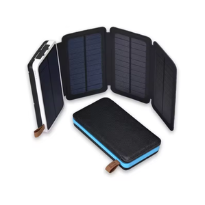 Cargador <span class=keywords><strong>Solar</strong></span> de Alta Calidad de 20000 mAh con 4 Paneles y Doble USB, Banco de Energía <span class=keywords><strong>Solar</strong></span> 2024 - Product Image 2
