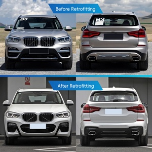 Kit de Carrocería M-Tech 2018-2021 para Modificación de Automóviles, Parachoques Delantero y Trasero, Faldones Laterales, Rejilla de Ventilación, Compatible con BMW X3 G01 - Product Image 2