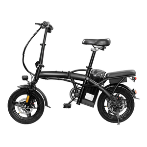 For Certified Mini 3-Speed Portable Electric Folding Bike 14 Inch Tire 2 Wheels Leading Factory Stock USA Apartment Living - Product Image 1