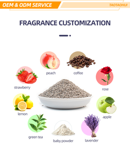 Arena para Gatos de Bentonita Esférica al por Mayor, de Aglutinación Instantánea, Alta Eficiencia, Retención de Aroma y Fragancia Personalizable - Product Image 3