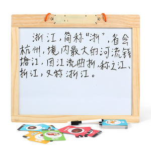 <span class=keywords><strong>Puzzle</strong></span> magnétique en bois de pin 2-en-1 avec carte du monde, moins de 50 pièces, jouet éducatif amusant à faire soi-même, dessin animé, pour les enfants de 2 à 13 ans et plus, fabriqué en Chine - Product Image 2