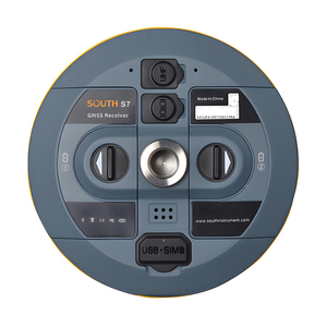 เครื่องรับสัญญาณ SOUTH S7 Centimeter GNSS RTK สำหรับงานสำร<span class=keywords><strong>ว</strong></span>จ พร้อมแบตเตอรี่คู่แบบดิฟเฟอเรนเชียล สถานีฐาน GPS/GNSS เสาอากาศป้องกันการรบกวน - Product Image 5