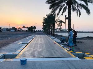 3*18 m 120 टन कार्बन स्टील चिकनी थाली ट्रक पैमाने 120 टन वजन पुल - Product Image 2