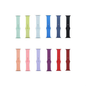 Correa <span class=keywords><strong>de</strong></span> silicona para reloj <span class=keywords><strong>Apple</strong></span> <span class=keywords><strong>Watch</strong></span> 42 <span class=keywords><strong>44</strong></span> 45 mm, correa deportiva <span class=keywords><strong>de</strong></span> repuesto compatible con iWatch series 1 2 3 4 5 6 7 8 9 SE - Product Image 2