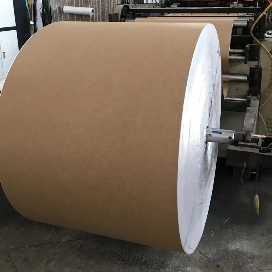 Cupstock Jumbo Base Paper Cup Roll Raw Materials for Paper Cups Bowl Packaging Paper Manufacturers Price Per Ton White PE Virgin