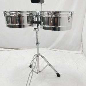 Juego <span class=keywords><strong>de</strong></span> Tambores Clásicos <span class=keywords><strong>de</strong></span> Acero Tianba con Campana <span class=keywords><strong>de</strong></span> 13" + 14", Instrumento Musical Antideslizante - Product Image 5