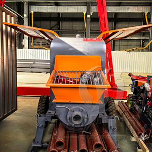 Langstrecken pumpen fähigkeit Beton anhänger pumpe Langlebige Kern komponenten Dieselbe ton pumpe - Product Image 5