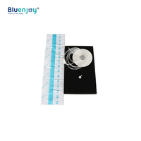 BLUENJOY Pansement en film transparent + mousse + capsule avec tube en plastique Kits de pansement NPWT jetables pour le soin des plaies