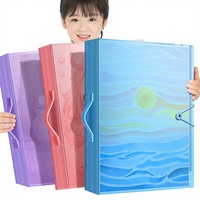 Portafolios Portátil A2/A3 Reforzado con Hebilla para Obras de Arte Infantiles y Certificados de Premios Artísticos al por Mayor de China