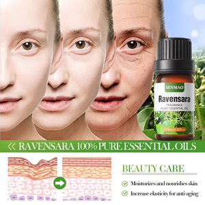 Huiles Essentielles Biologiques Pures de Plantes : Arbre à Thé, Sakura, Ginseng, Gingembre, Menthe Poivrée, Citronnelle – Huiles Essentielles d'Aromathérapie - Product Image 3