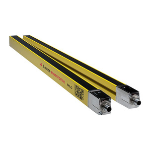 Récepteur de rideau lumineux Leuze Electronic MLC310R90-1050, équipement industriel, corps en aluminium, fabriqué en Allemagne - Product Image 1