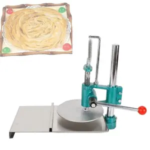 Manual Pizza Massa Imprensa Pastelaria Máquina Prensa Farinha Chapati Presser Equipamento Anivelamento Massa Sheeter