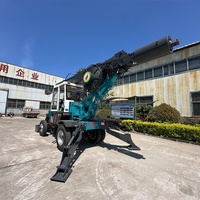 Foreuse rotative à tige carrée de type roue SDLQ Lq180, châssis polyvalent monté sur véhicule, 180, entièrement hydraulique, à déplacement rapide, pour le désert