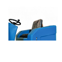 Balayeuse électrique industrielle à batterie avec batterie 48V/65Ah, largeur de balayage de 1350 mm pour le nettoyage des routes