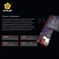 Eplay VR Arena Free Roam 9D VR Simulateur de tir intérieur à 10 joueurs Casque de réalité virtuelle Vr Gaming