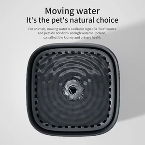 Distributeur d'eau pour animaux Elecpet 3L (101 oz) en plastique avec filtration automatique et circulation, filtre pour chiens - Product Image 3