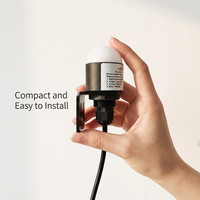 Capteur d'intensité lumineuse intelligent mini CE RoHS certifié 0-10V 4-20mA RS485 pour le contrôle de l'éclairage des serres et les systèmes agricoles