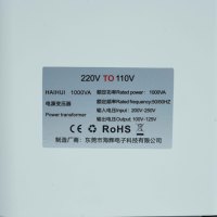 Transformateur de puissance de conversion Auto-Transformateur 50Hz 500VA 110V 230V QZ à enroulement en cuivre pur monophasé pour laboratoire de test de machines