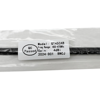 QT450AB 450-470MHZ 4dBi BNCJ antena GPS cambuk untuk Trimble R2 R6 R8 R10 instrumen survei QT450AB