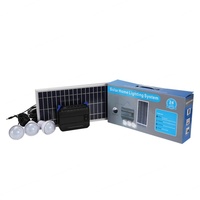 Système de panneaux solaires portables, modèle le plus récent, modèle populaire pour l'éclairage familial et les appareils électroménagers, recharge de téléphone