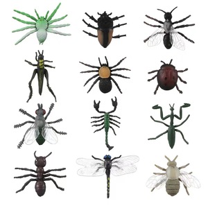 Vendita calda World Of Wildlife Early Education insetto giocattolo animale ape artificiale Spider Beetle accessori giocattoli educativi per bambini - Product Image 4