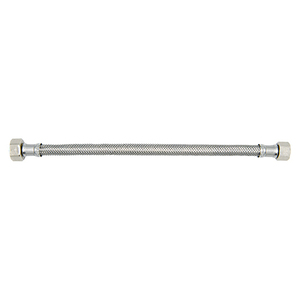 Manguera Flexible de Inoxidable DN 10 cm 60 FF 1 2x3 8 Conexión de Plomería - Product Image 1