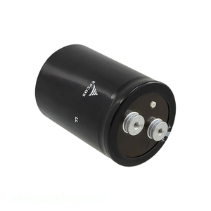 Condensateur à visser sur châssis, 2700 µF, 20 %, 500 V, en aluminium, référence B43584A6278M000, Distributeur agréé - Product Image 1