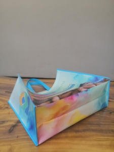 Bolsa Ecológica de Tela No Tejida para Compras y Promoción, Sellada por Ultrasonido, Personalizada e Impresa, Bolsa Orgánica TNT - Product Image 3