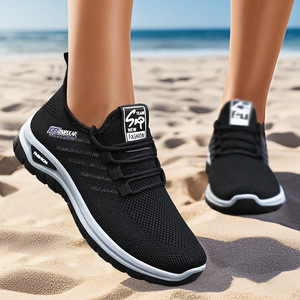 Zapatillas Deportivas Casuales Ligeras y Transpirables para Mujer, Estilo Pareja, Suela Suave Antideslizante, Tacón Plano, Verano 2025 - Product Image 3