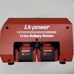 <span class=keywords><strong>Saldatrice</strong></span> <span class=keywords><strong>Inverter</strong></span> Portatile Ricaricabile Senza Fili 160A con 2 Batterie e Display LED - Product Image 4