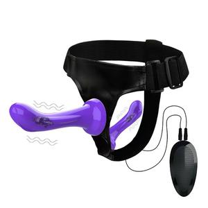Bester Verkauf Vibration Sexspielzeug Mit <span class=keywords><strong>Dildo</strong></span> Adult Produkt Lesben Frauen Mastur bator Tragbare Sexy Höschen Strap On <span class=keywords><strong>Dildo</strong></span> Für Paare - Product Image 6