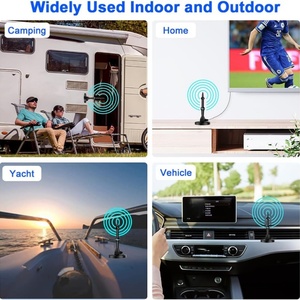 Vente chaude pour le nouveau modèle HD <span class=keywords><strong>antenne</strong></span> numérique amplificateur intérieur matériau ABS magnétique à Gain élevé 1.5 VSWR TEOU marque privée - Product Image 3