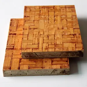 Palets de madera para máquina de fabricación de bloques, palé de bambú para máquina de fabricación de ladrillos