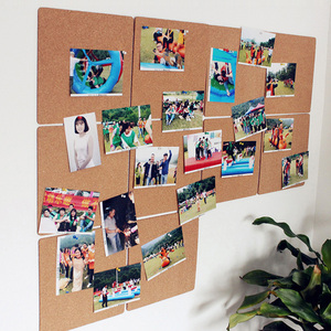 Bulletin personnalisé en gros <span class=keywords><strong>de</strong></span> goupille d'<span class=keywords><strong>isolation</strong></span> 30*30cm Tableau d'affichage carré en <span class=keywords><strong>liège</strong></span> Tableau d'affichage en <span class=keywords><strong>liège</strong></span> épais - Product Image 6