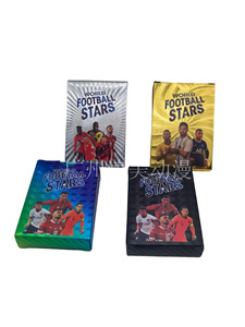 Lote de 55 Tarjetas Coleccionables de Estrellas del Fútbol con Lámina Dorada, Jugadores de Fútbol Mundiales de Primera Categoría como <span class=keywords><strong>Messi</strong></span> y Ronaldo - Product Image 6