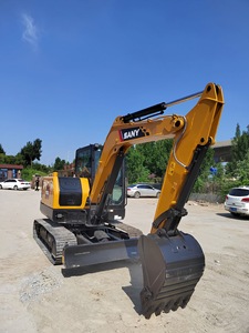 Nueva Miniexcavadora SY55C de 5.7 Toneladas, Excavadora Hidráulica Compacta, Precio de Fábrica, Ideal para Construcción - Product Image 3