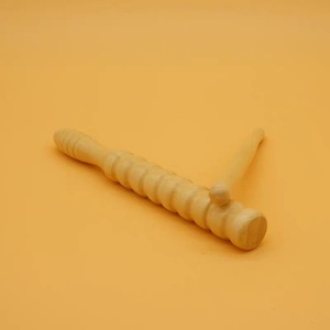 Bâton de percussion Orff en bois pour enfants, instrument éducatif musical à gratter, bâton de rythme en bois massif, vente en gros - Product Image 2