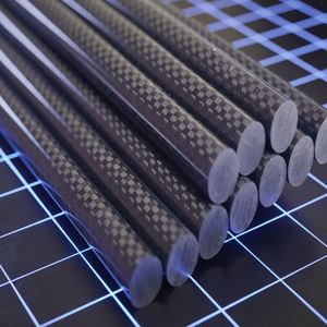 Varilla de Fibra de Carbono SHENYU 3K de 5 mm de Espesor, Tela de Fibra de Carbono Ligera de Alta Resistencia - Product Image 3