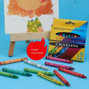 LISI Wholesale 6/8/12/24子供用カラーバルクウォッシャブルブライトカラークレヨンパック、スクールクレヨン、アソートカラー - Product Image 6